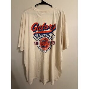 Florida Gators Baseball T Shirt Men's 2XL Blue Orange NCAA